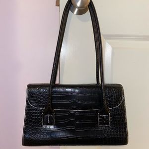 Tommy Hilfiger crocodile shoulder bag